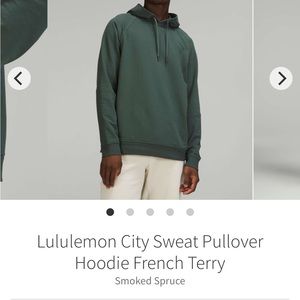 LULULEMON CITY SWEAT PULLOVER HOODIE FRENCH TERRY